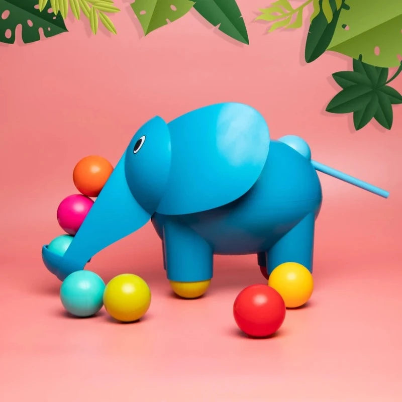 Gentle Giant: Cute Elephant Hammering bench with Multiple Learning activities