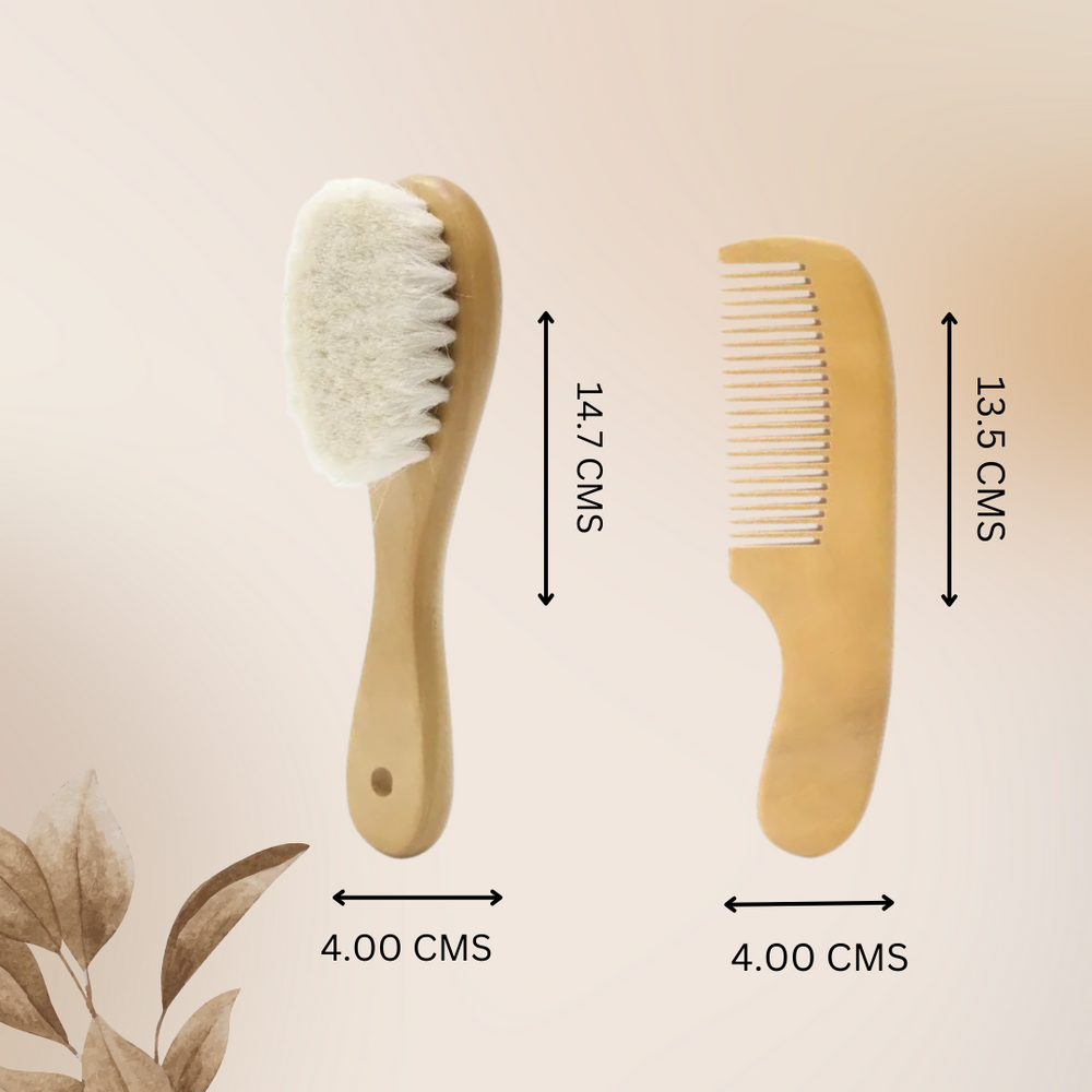 Zikku Baby Hair Brush & Comb Set