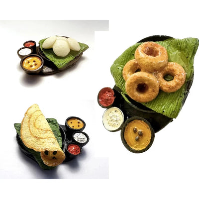 South Indian Platter Food Fridge Magnet Special