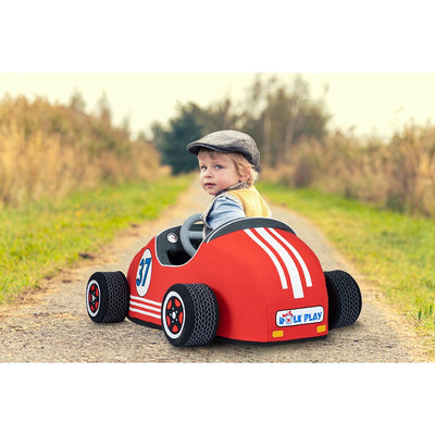 Plush Speedster Car (Red) | Sit in Toy | COD not Available