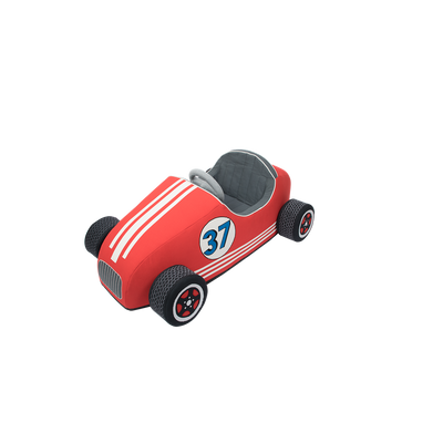 Plush Speedster Car (Red) | Sit in Toy | COD not Available