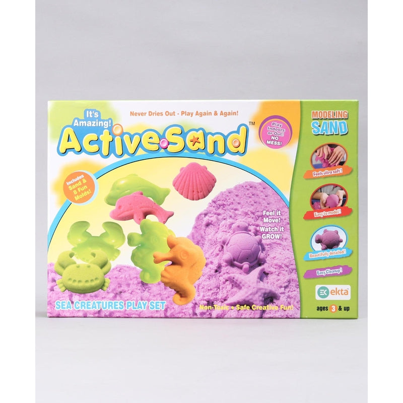 Active Sand Sea Creatures Play Set - Activity Kit (2-8 Years)