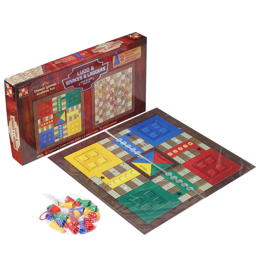 Return Gifts (Pack of 3,5,12) Ludo And Snake & Ladder Medium-Premium