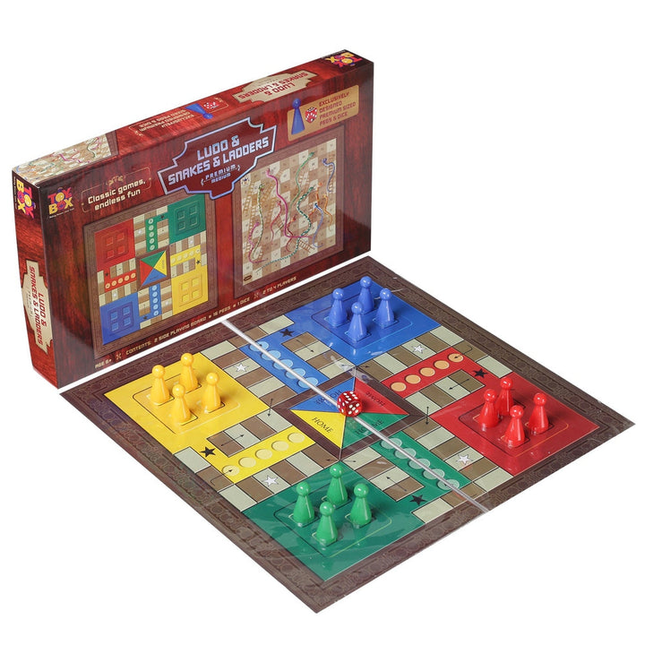 Return Gifts (Pack of 3,5,12) Ludo And Snake & Ladder Medium-Premium