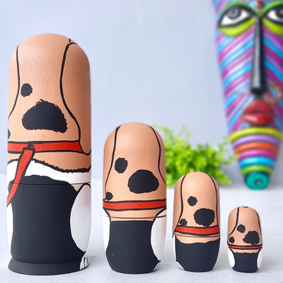 Pup Nesting Play Dolls Set (Set of 4)