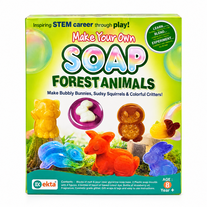 Ekta Make Your Own Soap Kit | DIY Soap Making Kit | Creative STEM Craft Activity for Kids