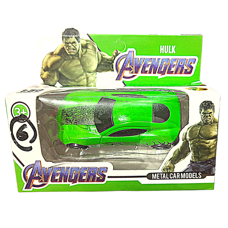 Hulk Diecast Metal Car - Small Set