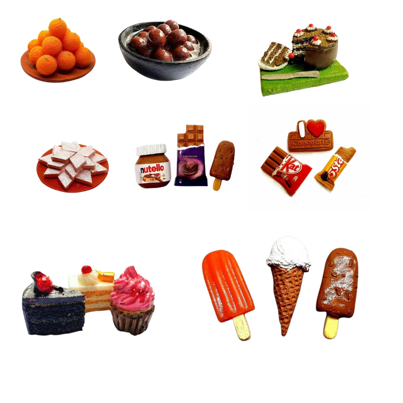 Dessert Sweet Mouth Fridge Food Magnet