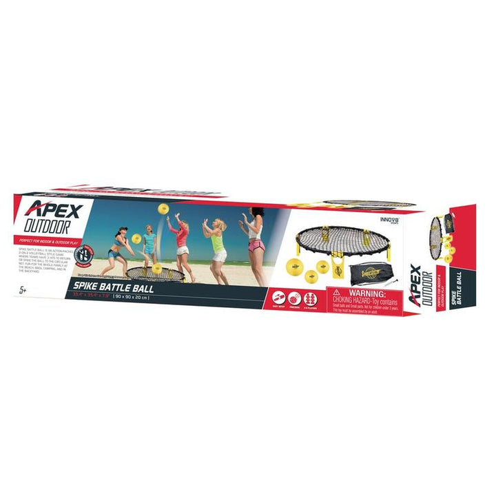 Innov8 Spike Battle Ball Set with Net, 3 Balls, Pump & Bag (5-12 Years)
