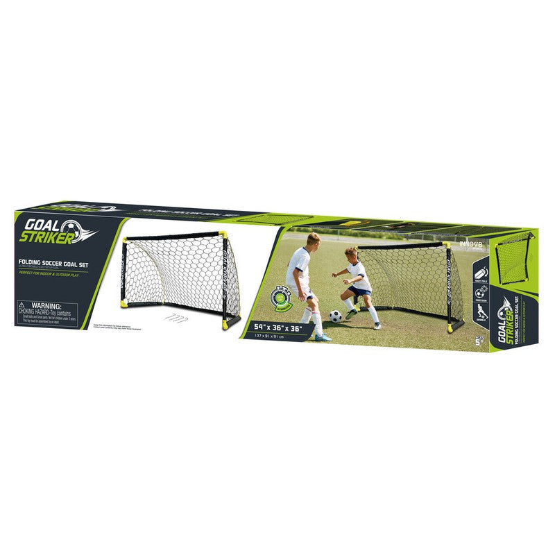 Innov8 Folding Soccer Goal Set | Weight - 3.5 kg (5-10 Years) COD Not Available