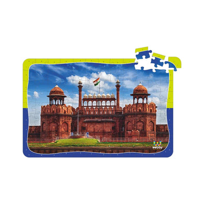 Red Fort Wooden Jigsaw Puzzle, 108 Pieces