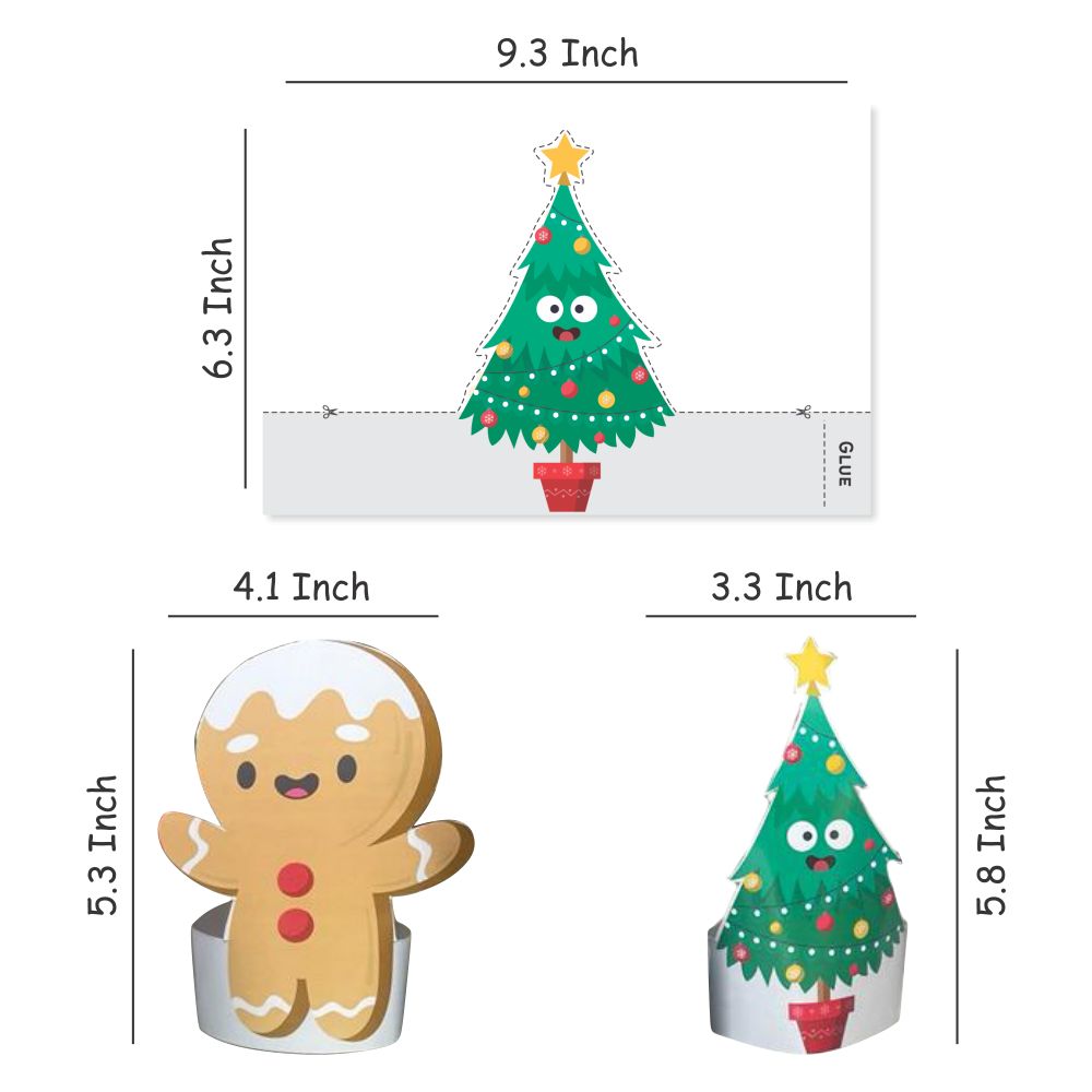 Christmas Characters Puppet Making Activity