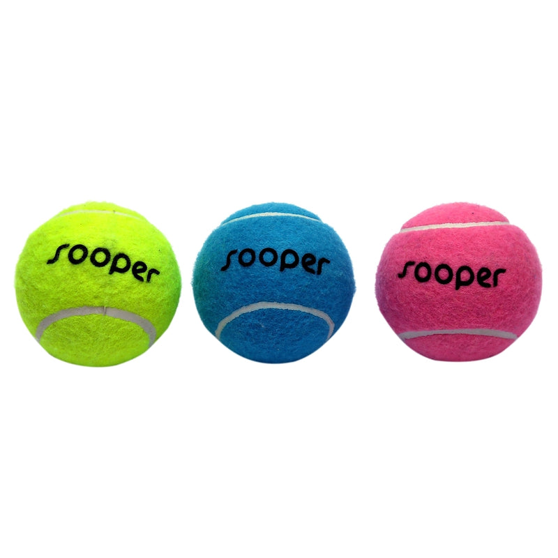 Sooper Cricket Tennis Ball | 3 Balls in a pack