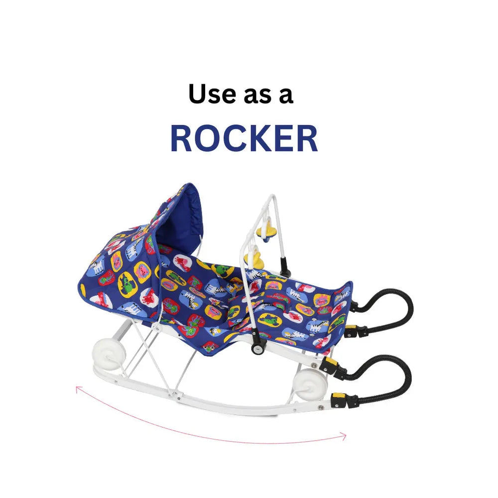 Infanto Multipurpose 3-in-1 Baby Bouncer & Rocker