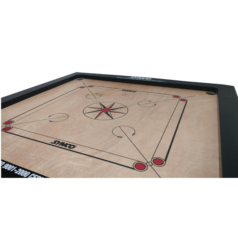 Carrom Board International for Professionals with Free Coins/Striker/Boric Powder - 36 inches