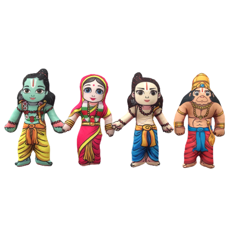 Ram Darbaar Plush Dolls (6 Months - 7 Years)