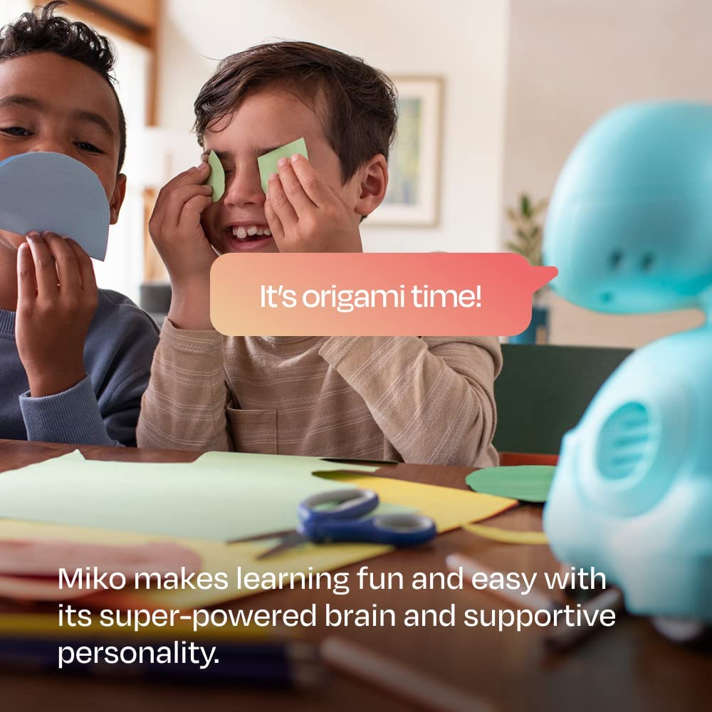 Original Miko 3: AI-Powered Smart Robot for Kids | STEM Learning & Educational Robot | Interactive Robot - COD Not Available