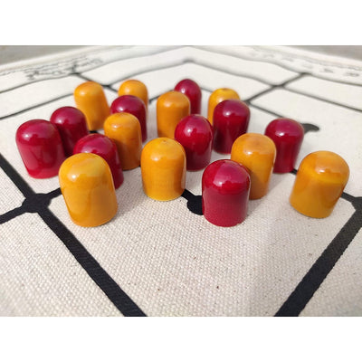 Bagh Chaal Indian Traditional Board Game (Tigers and Goats)