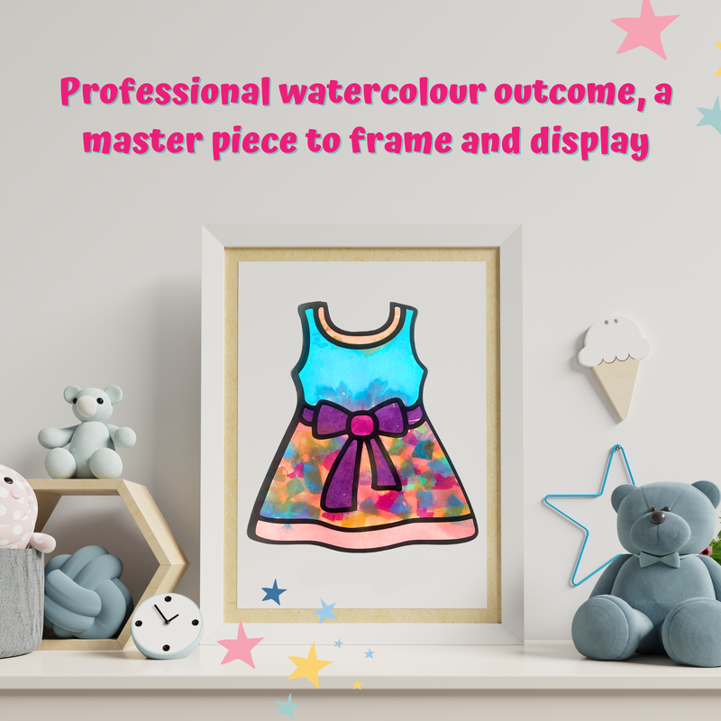 Magical Color Transfer Paper Art (4-8 Years)