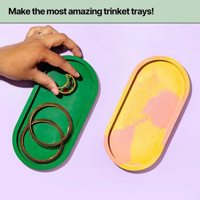 DIY Cement Trinket Tray Kit