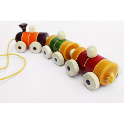 Chuk Chuk Train Wooden Pull Along Toy