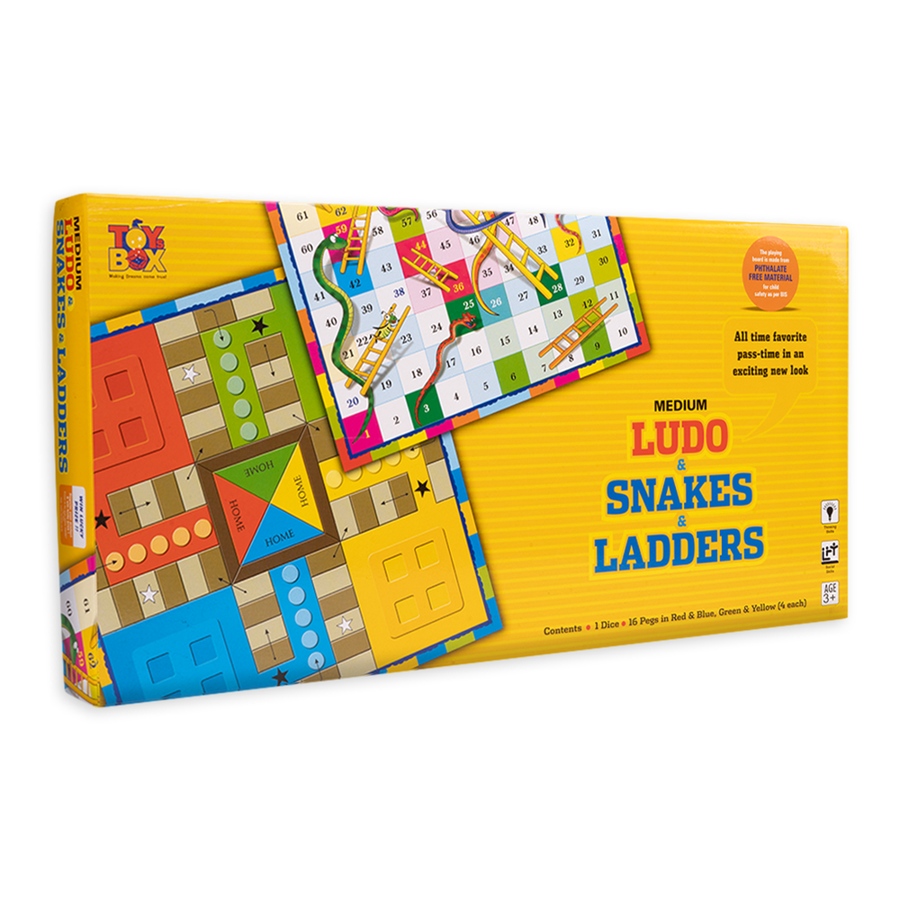 Return Gifts (Pack of 3,5,12) Ludo And Snake & Ladder Medium