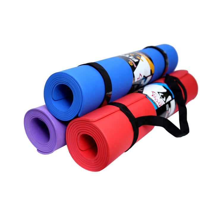 Eva Fitness Mat 4 MM (Assorted Colours)