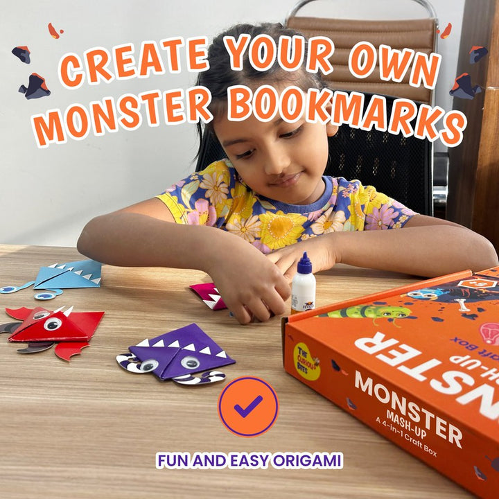 DIY Monsters Craft Box for Kids