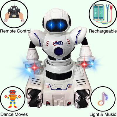 Rechargeble Robot Toys For Kids With Remote Controller