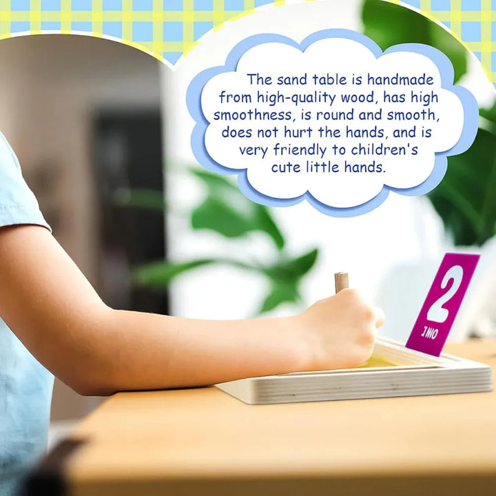 Kidology Montessori Sand Tray for Kids