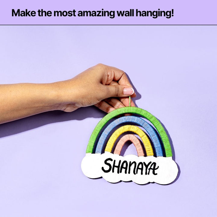 DIY Rainbow Wall Hanging Kit