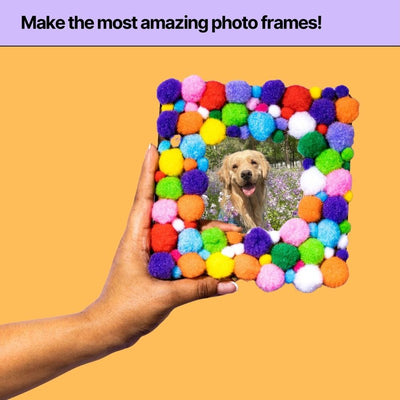 DIY Pom Pom Photo Frame Kit