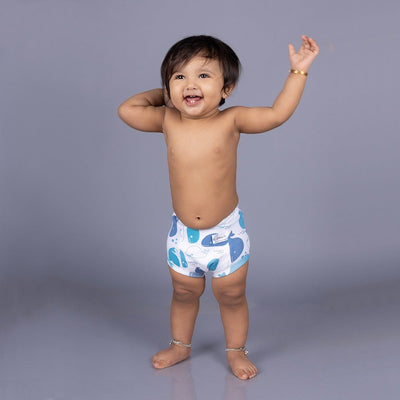 Potty Training Pants For Kids 100% Cotton (Size 4-5 years) - Pack of 1 - Whale