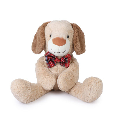 Off-to-Work Dogs Murphy Taupe Soft Toy