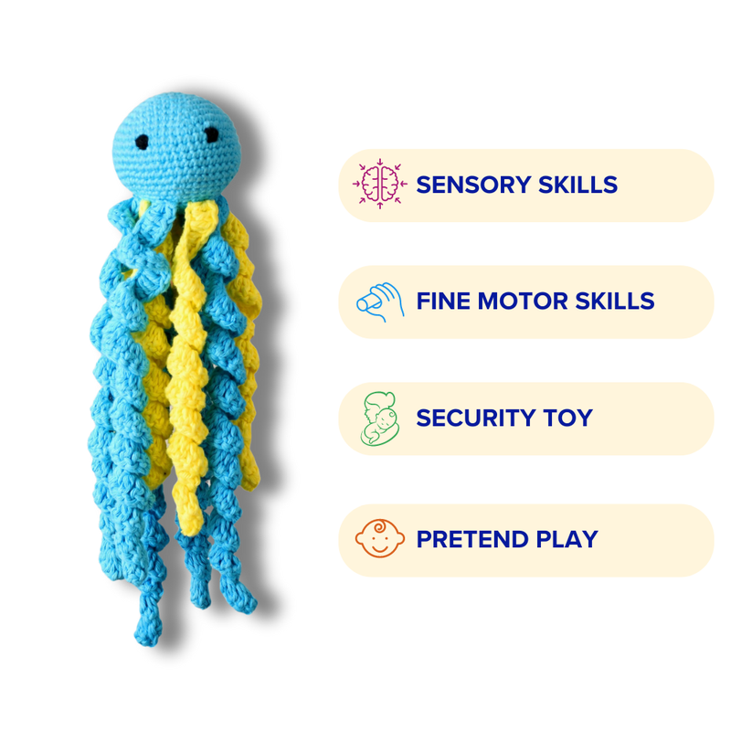 Octopus Crochet Soft Toy