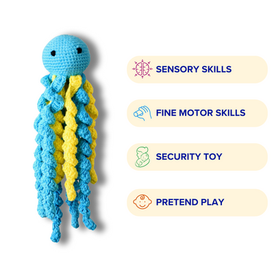 Octopus Crochet Soft Toy