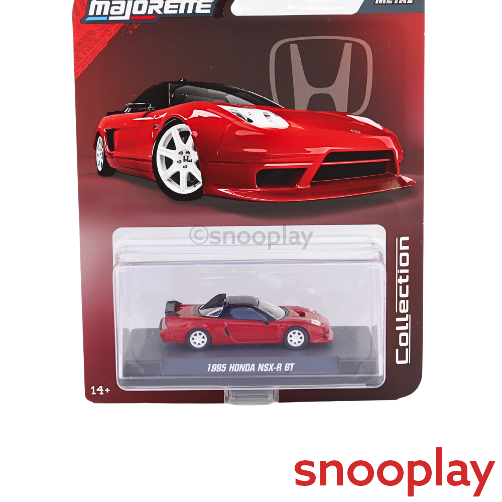 Majorette Original 1995 Honda NSX-R GT Licensed Diecast Car | 1:64 Scale (7 Years till Grown Ups)