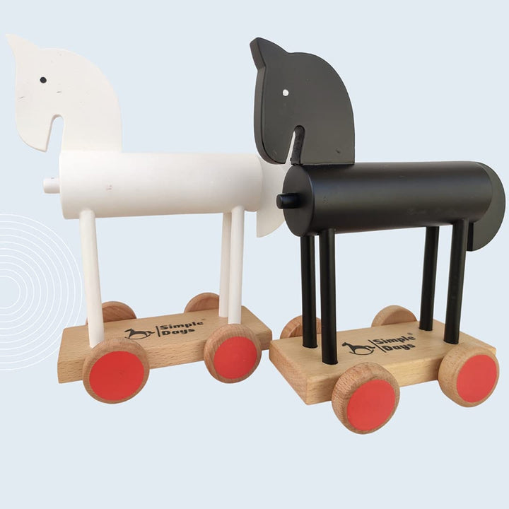 Trojan Horse Wooden Toy