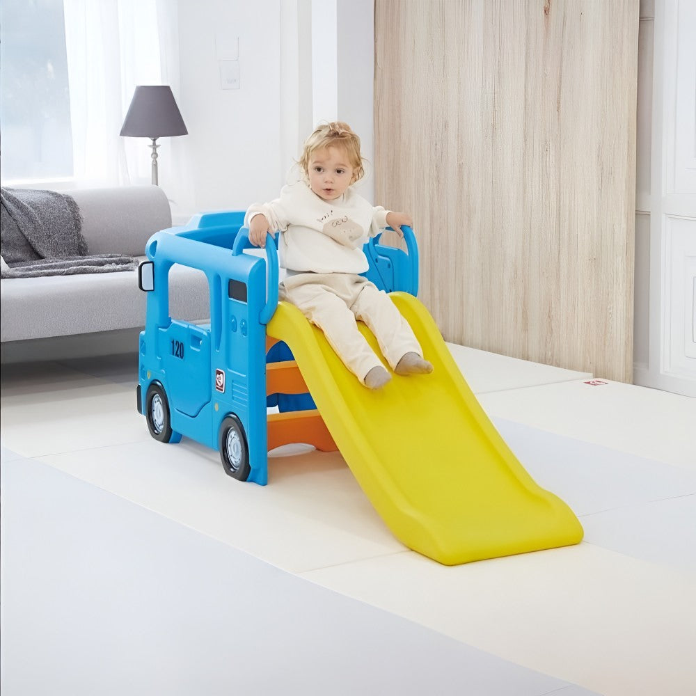 YAYA Blue Compact Bus Slide (1-6 Years)