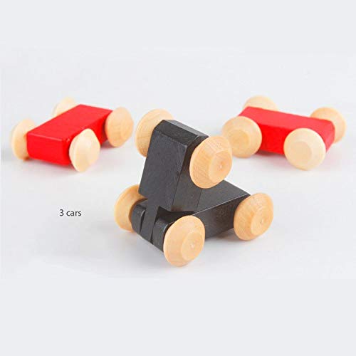 Wooden Slippery Gliding Racer Car Toy