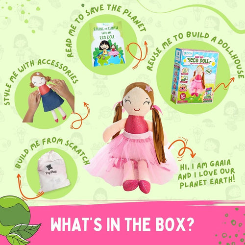 Eco-Craft Dollhouse Kit: Build, Play & Learn Sustainability (6-12 Years)