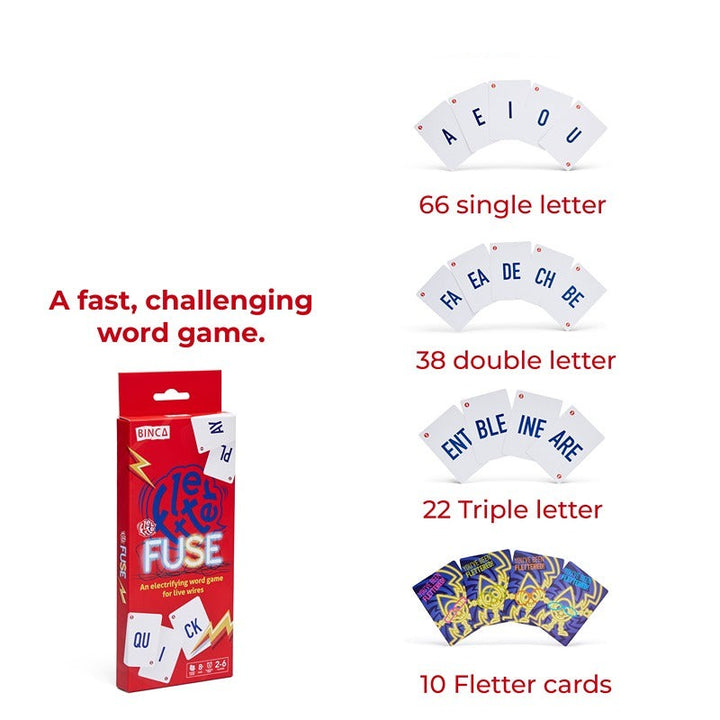 Fletter Fuse Card Game - 156 Cards