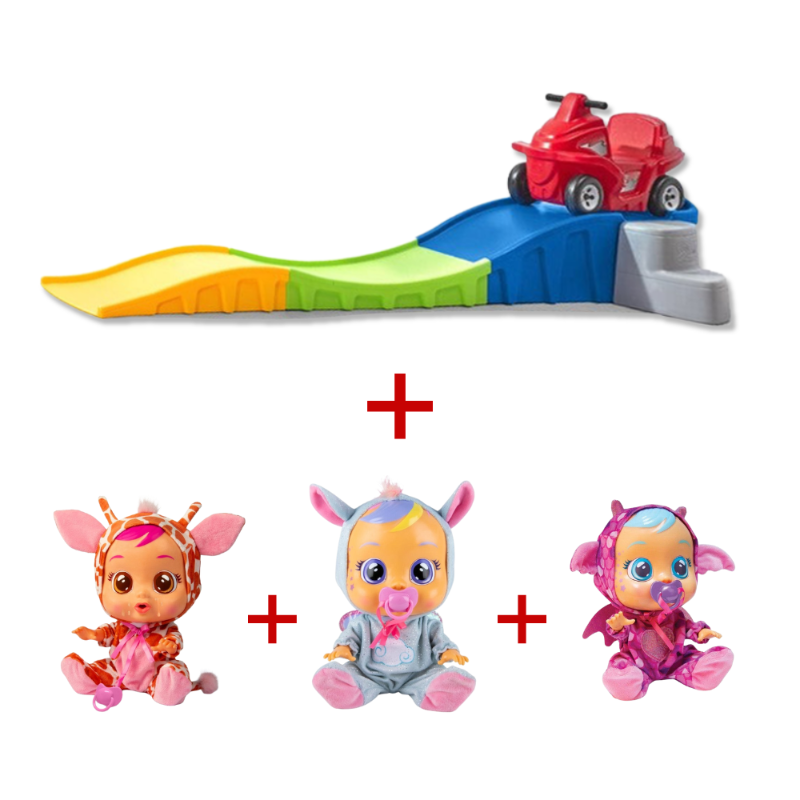 STEP2 Anniversary Edition Up Down Roller Coaster Cry Babies