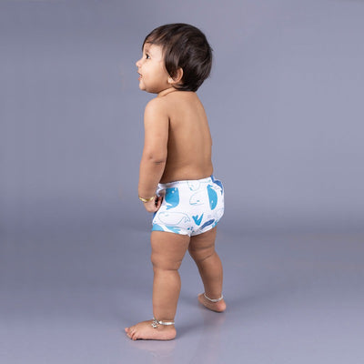 Potty Training Pants for Kids. Melon & Whale (Size 1, Fits 1-2 yrs) - Pack 2