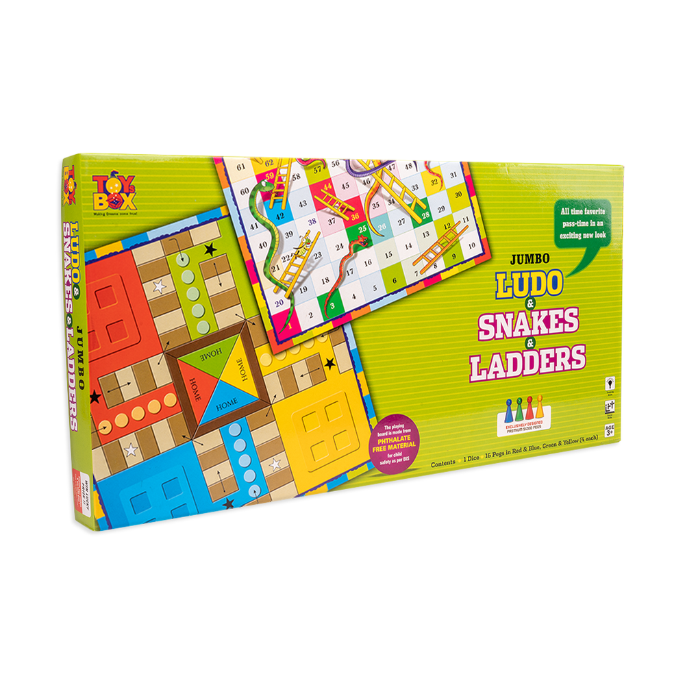 Return Gifts (Pack of 3,5,12) Ludo And Snake & Ladder Jumbo - (Pack of 3,5,12) Return Gifts