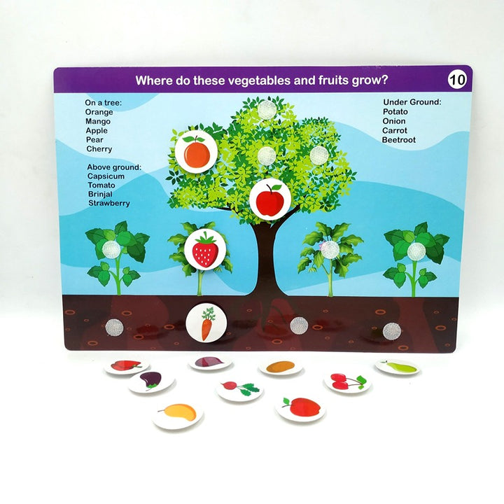 Kids Activity Box | 30 Sheets | Age 2+ | Learning and Educational Toy