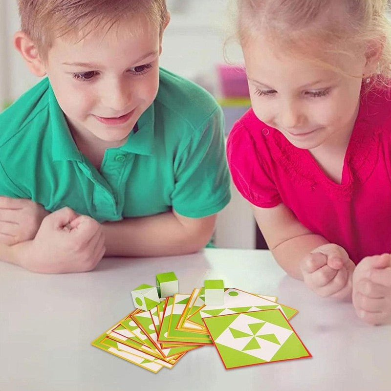 3D Puzzle in Metal Box for Kids (Green)