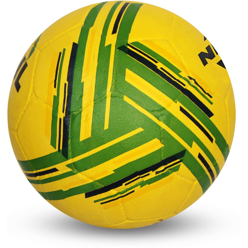 Nivia Football Size 5 Country Colour Moulded Brasil (11-13 Years)