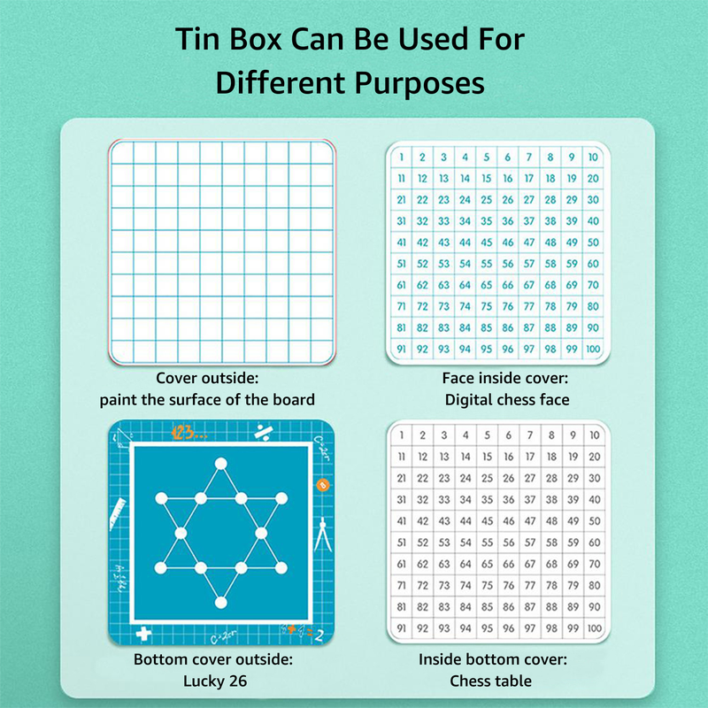 100 Numbers Board Teaching Aid