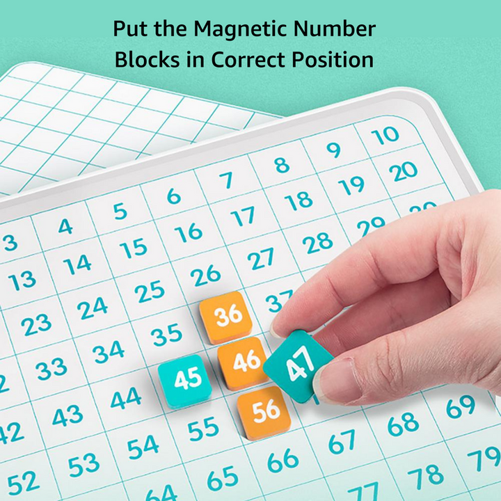 100 Numbers Board Teaching Aid